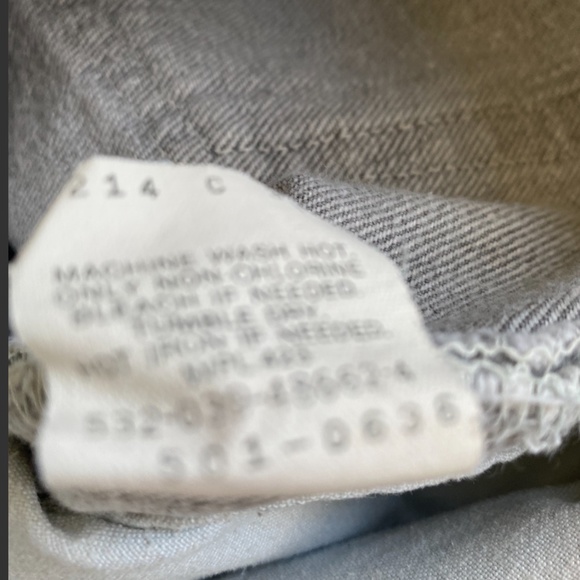 RARE VINTAGE USA LEVIS 501 CUT OFF SHORTS - Picture 5 of 7